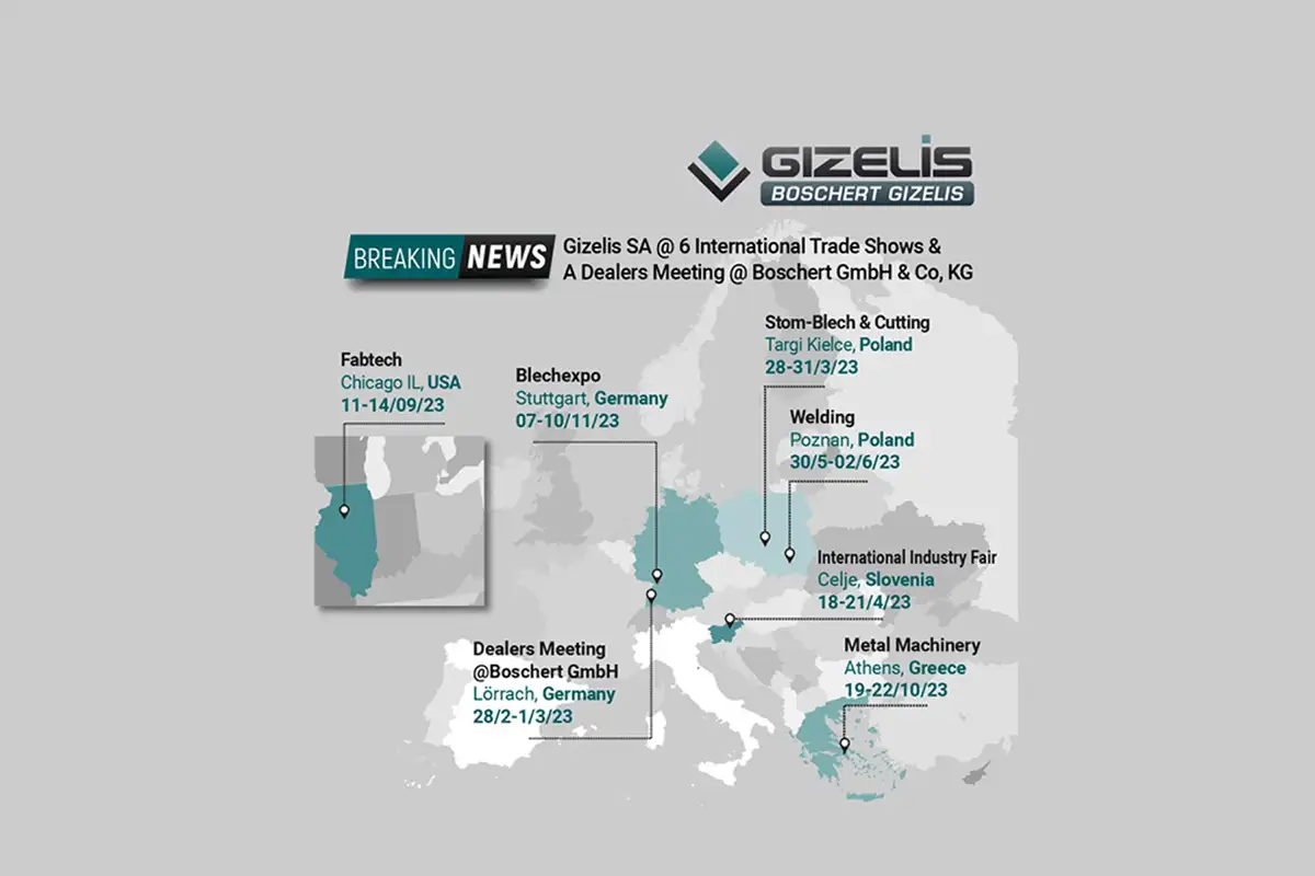 Gizelis SA travels Europe & USA!